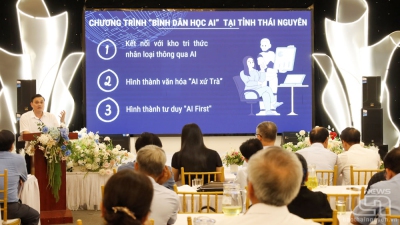 Đẩy mạnh phong trào 'Bình dân học vụ số' trong kỷ nguyên AI