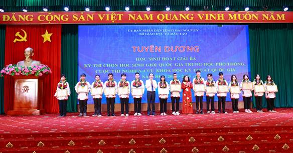 Vinh danh trí tuệ trẻ Thái Nguyên tại các kỳ thi cấp quốc gia năm học 2024 - 2025